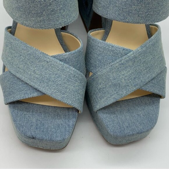 Jessica Simpson Nellenie Sandal in Denim Light Blue - Picture 11 of 14